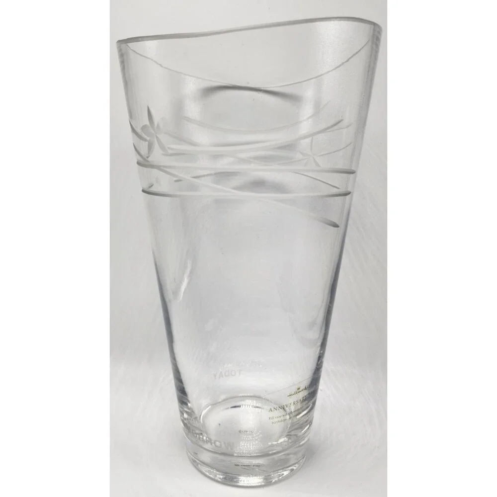 Hallmark Anniversary Today, Tomorrow, Forever Flower Vase (READ)